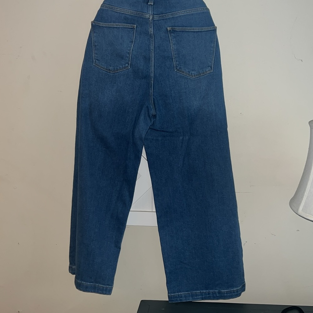 Universal Thread Blue Flare Wide Leg Jeans size 16/33R - Picture 5 of 6